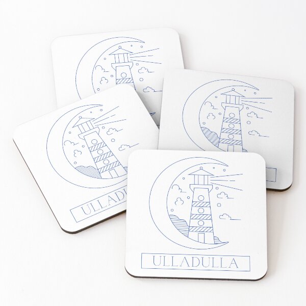 Item preview, Ulladulla NSW Australia (Blue) designed and sold by Candy Jubb.