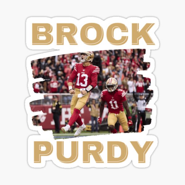 Brock Purdy 13 Sticker for Sale by jeffhaab917