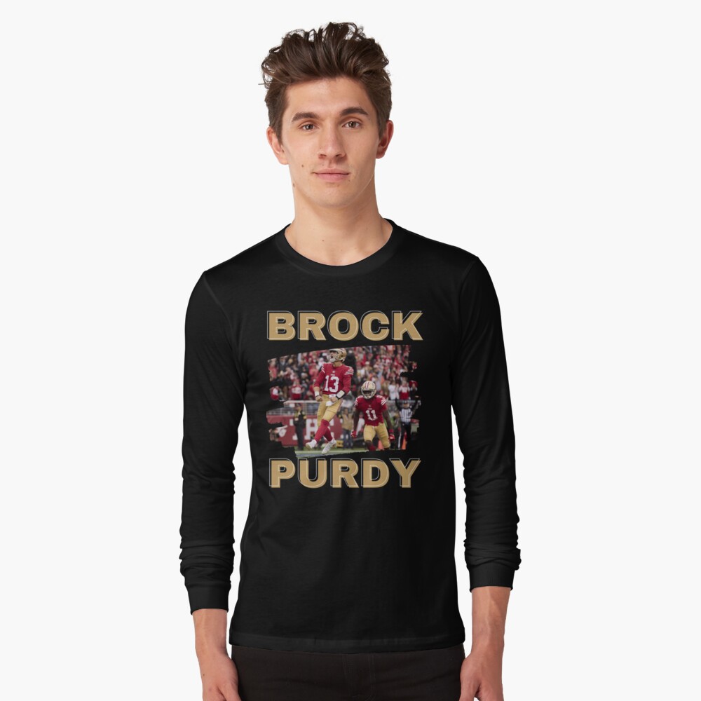 Down 'N Purdy #13 Brock Purdy Essential T-Shirt for Sale by GEAR--X