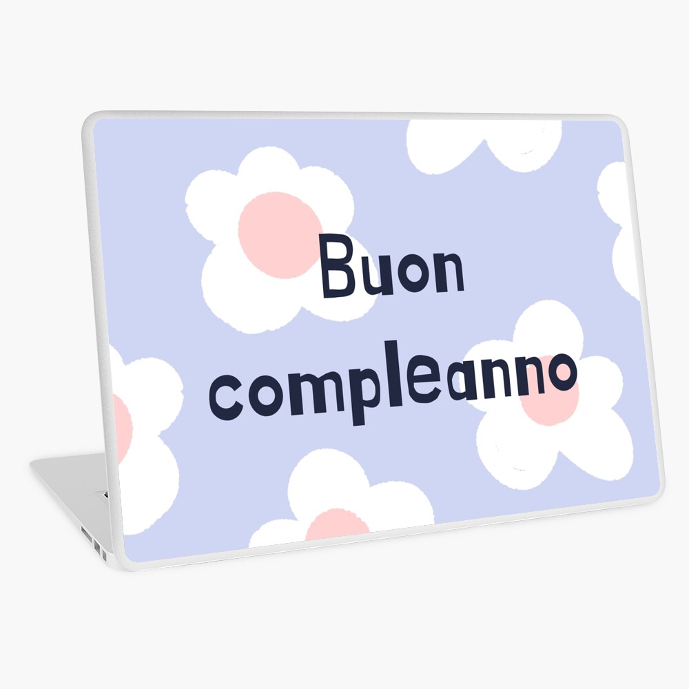 Buon compleanno, happy birthday in Italian, Italian birthday greeting   Photographic Print for Sale by DayOfTheYear