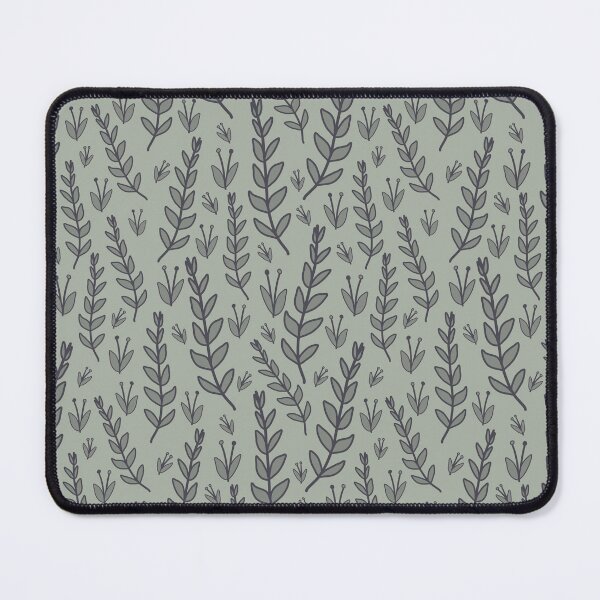 Item preview, Garden party leaves blue charcoal blue designed and sold by cezidesign.