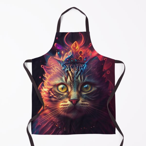 Item preview, Abstract Wall Art Cat, Digital Art Print designed and sold by Azayda Designs.
