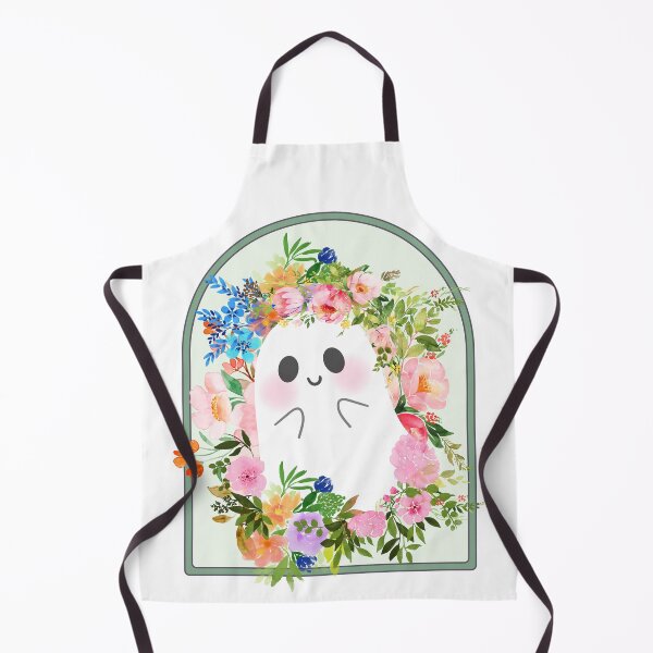 Item preview, Flowery ghost designed and sold by ADHDthings.