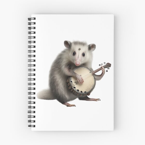 Item preview, Opossum playing banjo  designed and sold by fattim3.