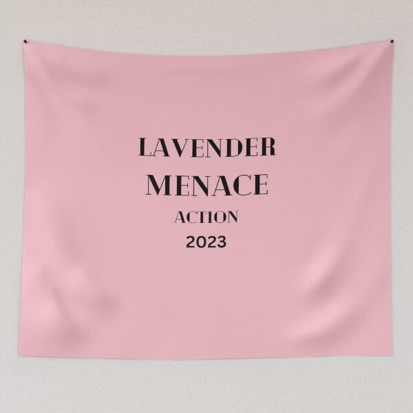 Item preview,   Lavender Menace designed and sold by HOMEDESIGNPRINT.