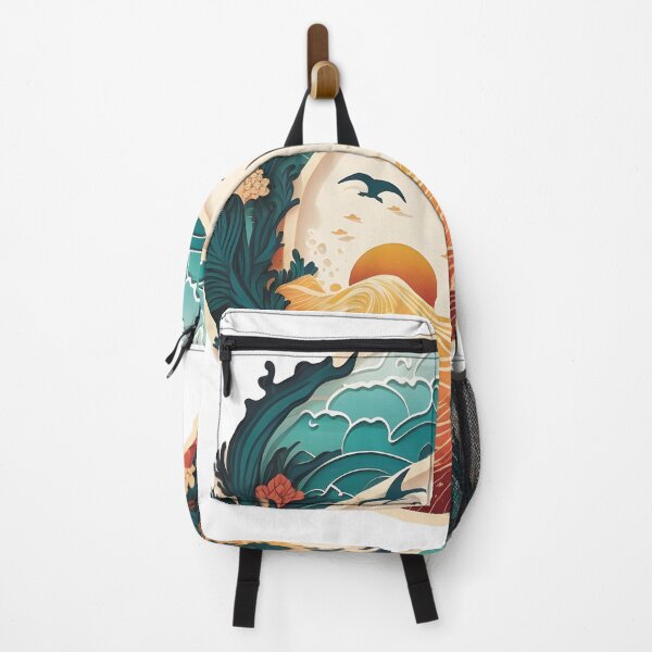 Item preview, Sunset Ocean Sticker designed and sold by lkzart.