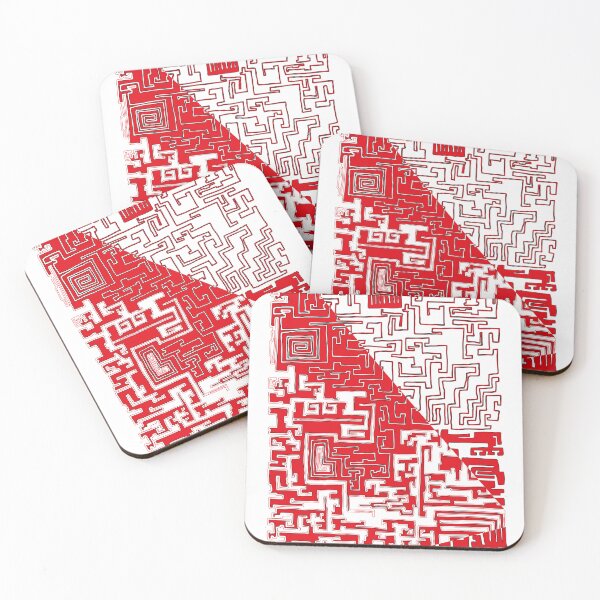 Item preview, The Red Maze designed and sold by TheSoundofLines.