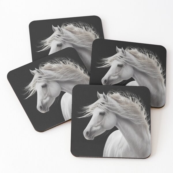 Item preview, Majestic White Stallion designed and sold by MTJ-Mushrooms.