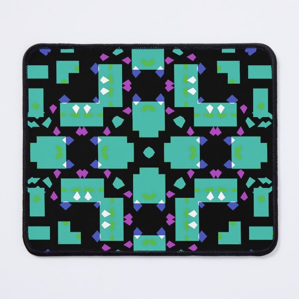 Item preview, Modern Green Geometric designed and sold by drape-island.