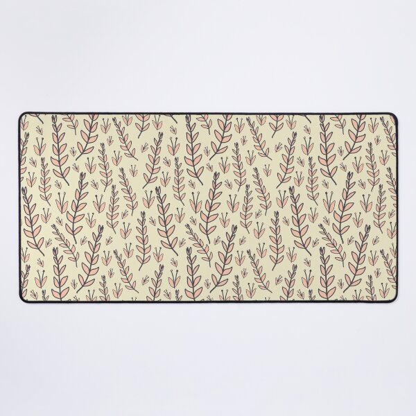 Item preview, Garden party leaves pink charcoal cream designed and sold by cezidesign.