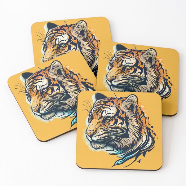 Item preview, Regal Tiger Headshot designed and sold by LukeAiWalker.
