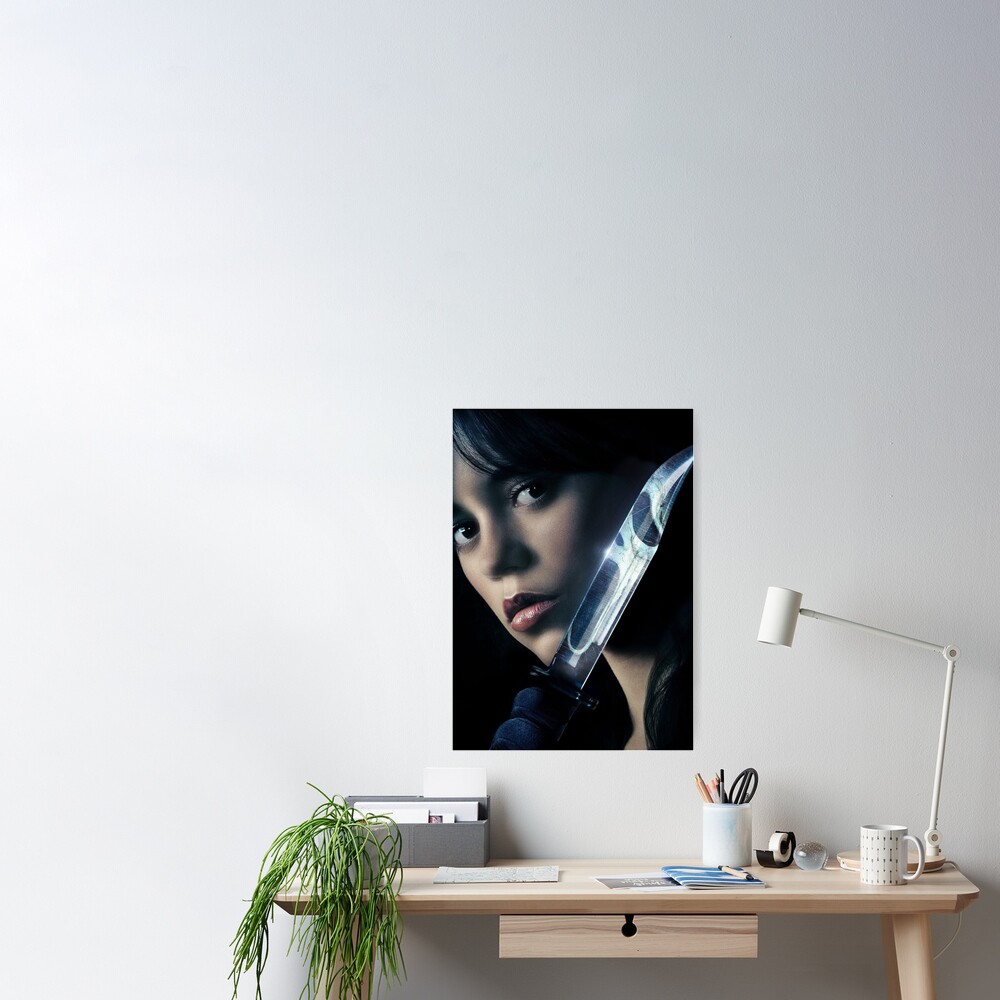  Scream 6 (Jenna Ortega, Tara Carpenter) Movie Poster - 11x17  Inches **CANVAS EDITION**: Posters & Prints