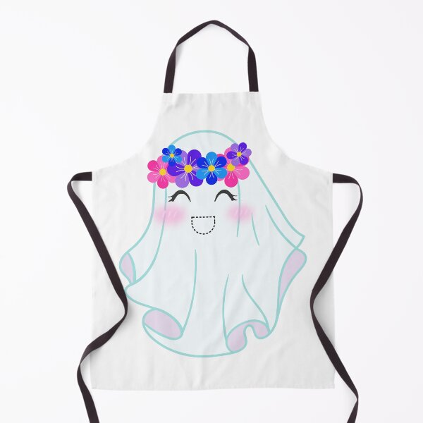 Item preview, Flower crown ghost designed and sold by ADHDthings.