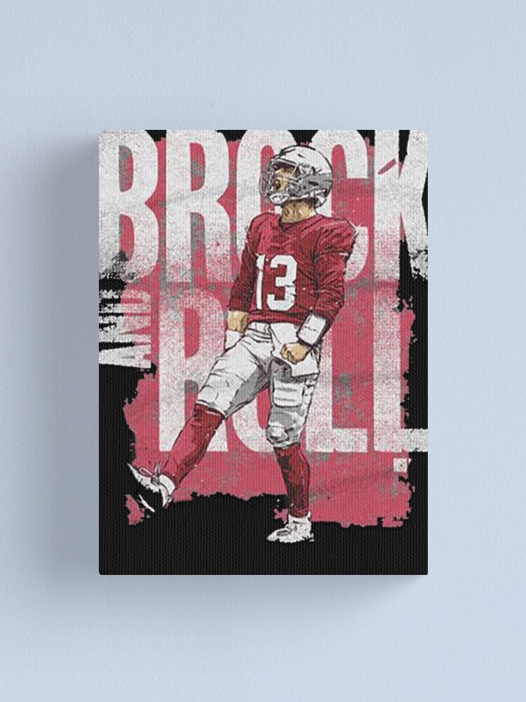 Brock Purdy Poster Print Canvas Wrap Print Wall Art Decor 