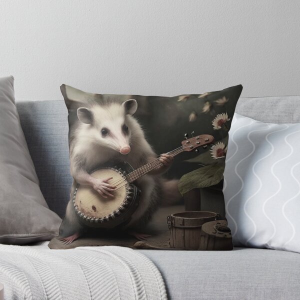 Item preview, Opossum playing banjo  designed and sold by fattim3.