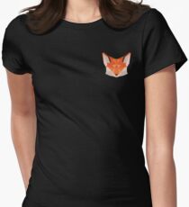 Triangle Fox Women's Fitted T-Shirt