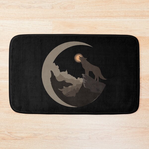 Item preview, Wolf swallowing the sun (#02) designed and sold by SolidEarthArt.