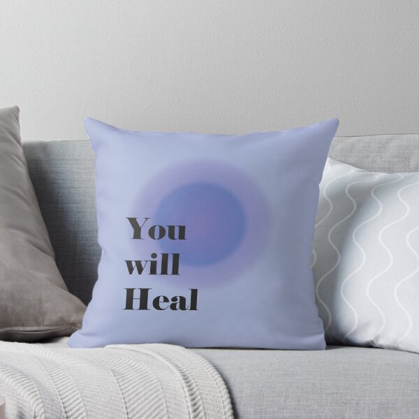 Item preview, You will heal wall art, healing colors gradient art designed and sold by shreya ranjan.
