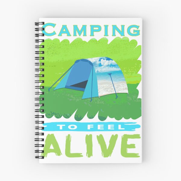Item preview, Camping to feel alive  designed and sold by LiberaCaballo.