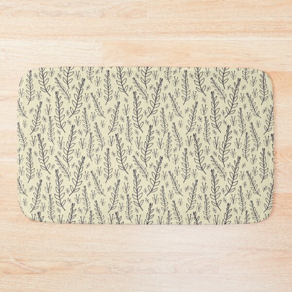 Item preview, Garden party cream leaves designed and sold by cezidesign.