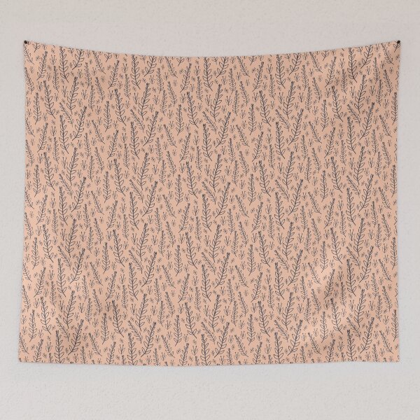 Item preview, Garden party pink leaves designed and sold by cezidesign.