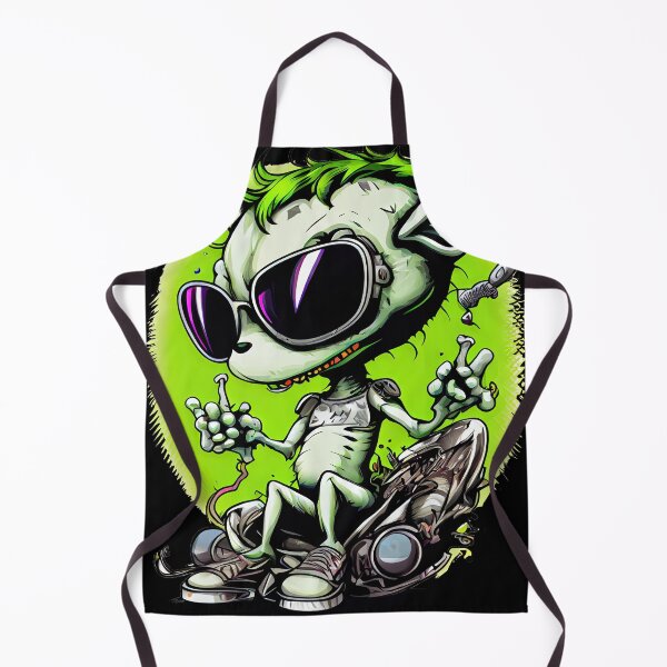 Item preview, Cool Relaxed Green Alien designed and sold by Piotrek0001.