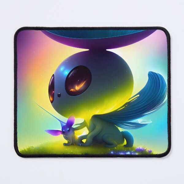Item preview, Cosmic Cuteness: Adorable Aliens in a Colorful Galaxy designed and sold by EssonDigital.