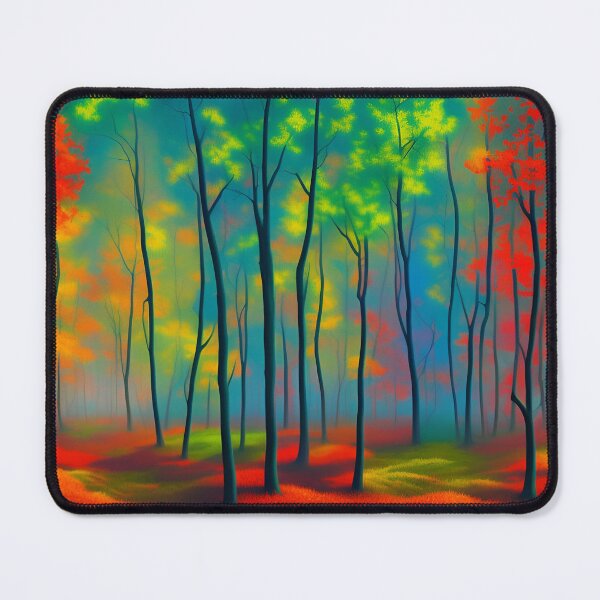 Item preview, Trees in a colorful forest designed and sold by brandway.