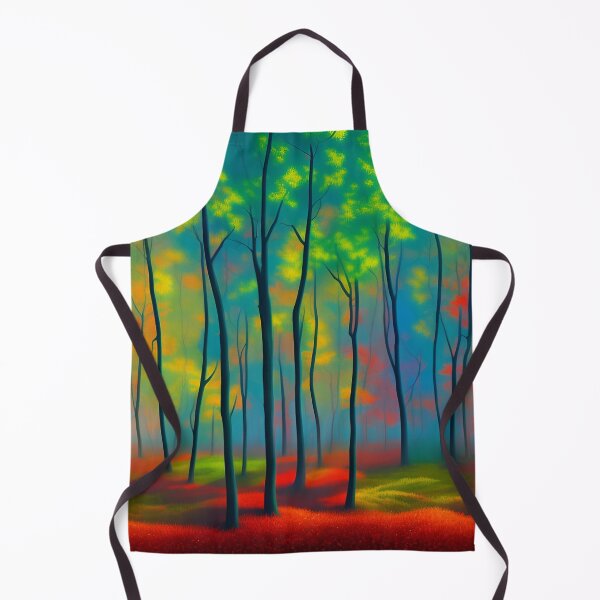 Item preview, Trees in a colorful forest designed and sold by brandway.