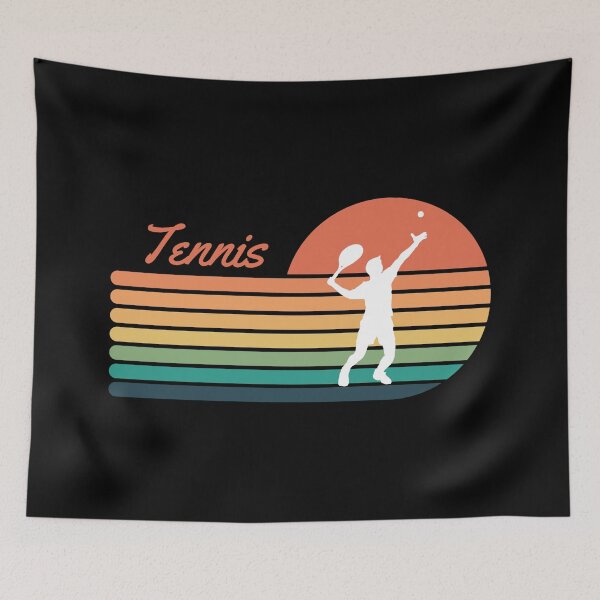 Item preview, Tennis Retro Sunset designed and sold by AlpacaSmokes.