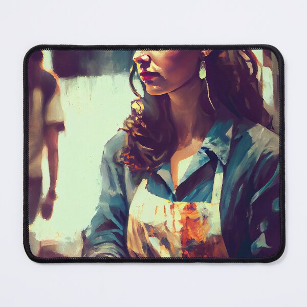 Item preview, "Market Maven" Watercolor Painting designed and sold by Paintings By Simon .