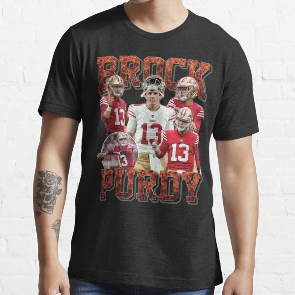 Brock Purdy Retro Essential T-Shirt, Brock Gift For Fan - Bring Your Ideas,  Thoughts And Imaginations Into Reality Today