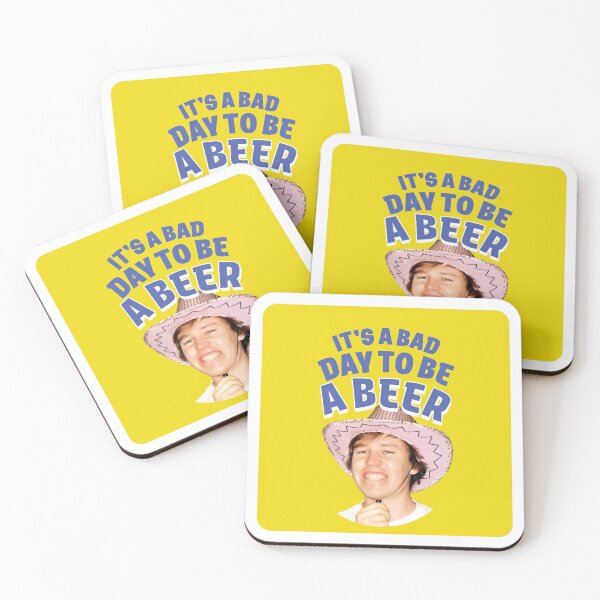Artikelvorschau, Es ist ein schlechter Tag, um ein Bier zu sein entworfen und verkauft von Hannah Fairbairn Art (AngusAid).