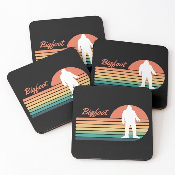 Item preview, Bigfoot Retro Sunset designed and sold by AlpacaSmokes.