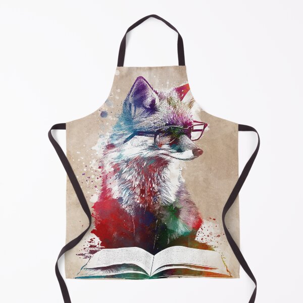 Item preview, Fox reading book #fox designed and sold by JBJart.