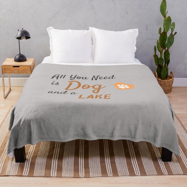 Item preview, All You Need Is a Dog And a Lake designed and sold by Marting0.