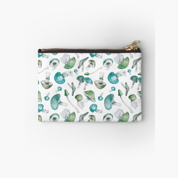 Item preview, Watercolor Mushrooms - Bluish designed and sold by GinColorist.