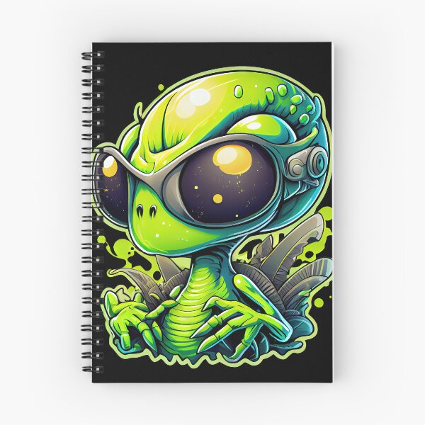 Item preview, Cool Relaxed Green Alien designed and sold by Piotrek0001.