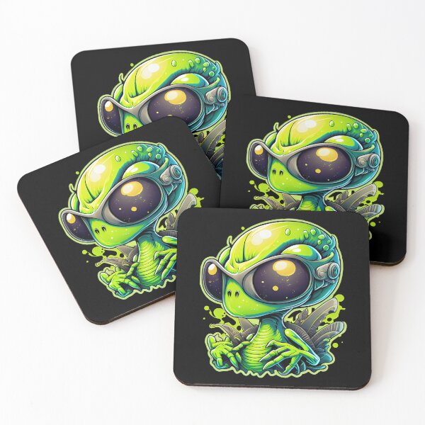 Item preview, Cool Relaxed Green Alien designed and sold by Piotrek0001.