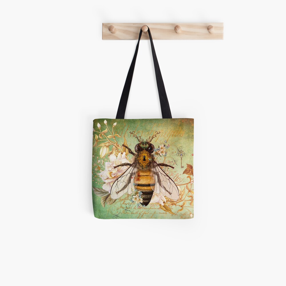 "Honey Bee True" Tote Bag by autumnsgoddess Redbubble