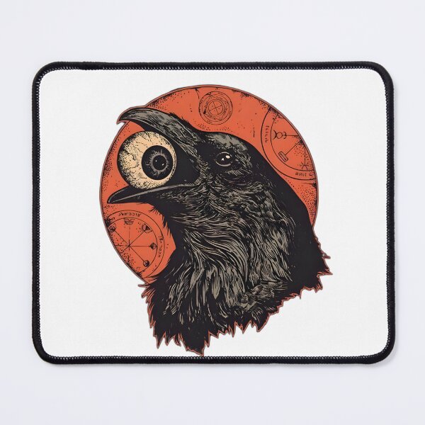 Item preview, symbolic crow designed and sold by Arthinkink.