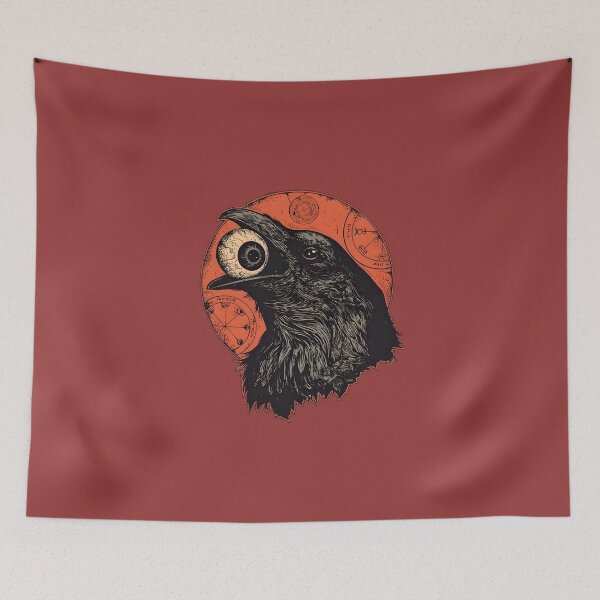 Item preview, symbolic crow designed and sold by Arthinkink.