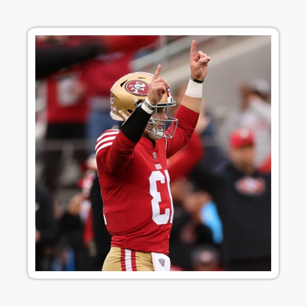 San Francisco 49ers: Brock Purdy 2023 - Officially Licensed NFL Removable  Adhesive Decal