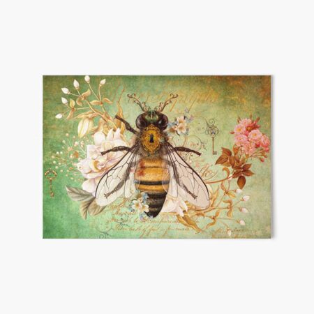 Honey Bee True Art Board Print