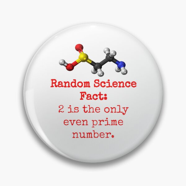Item preview, 2 Is The Only Even Prime Number - Science Fact designed and sold by CrankyOldDude.