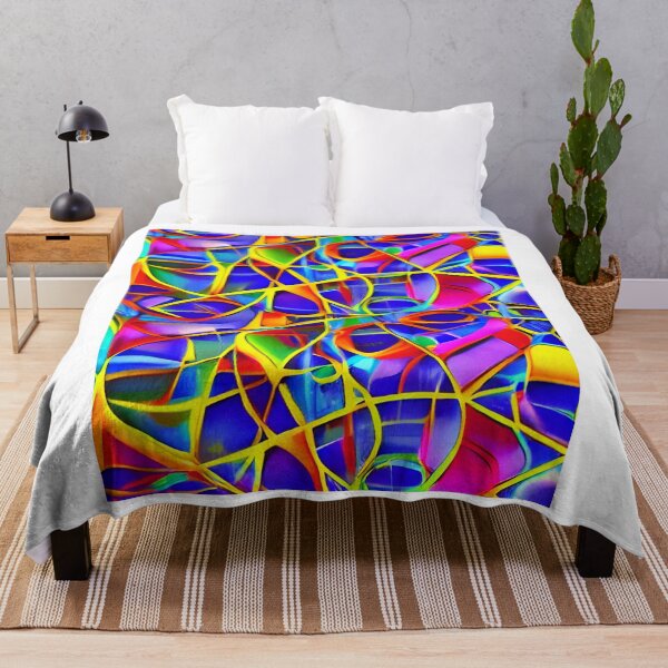 Item preview, Colorful Refractive 1960's Style Hippy designed and sold by TastySpace.