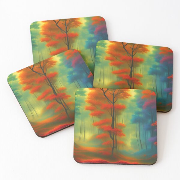 Item preview, Orange trees in the forest designed and sold by brandway.