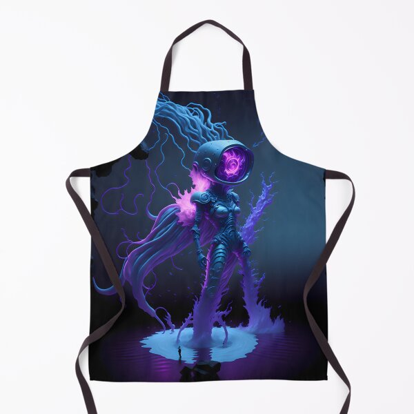 Item preview, Neon Space Heroine designed and sold by EssonDigital.
