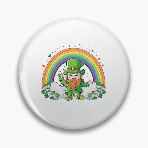 Item preview, Cute Little dwarf st patricks day Rainbow  designed and sold by Cheeeeky.