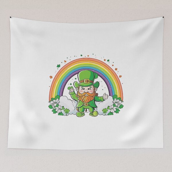 Item preview, Cute Little dwarf st patricks day Rainbow  designed and sold by Cheeeeky.